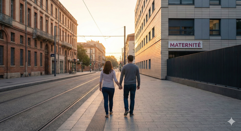 delivery pain and going to hospital