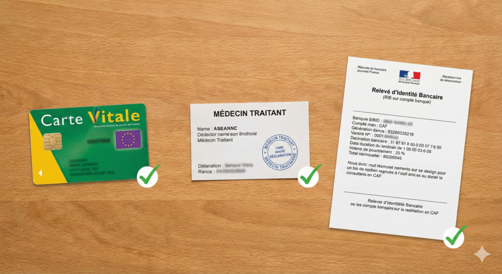 caf required document process