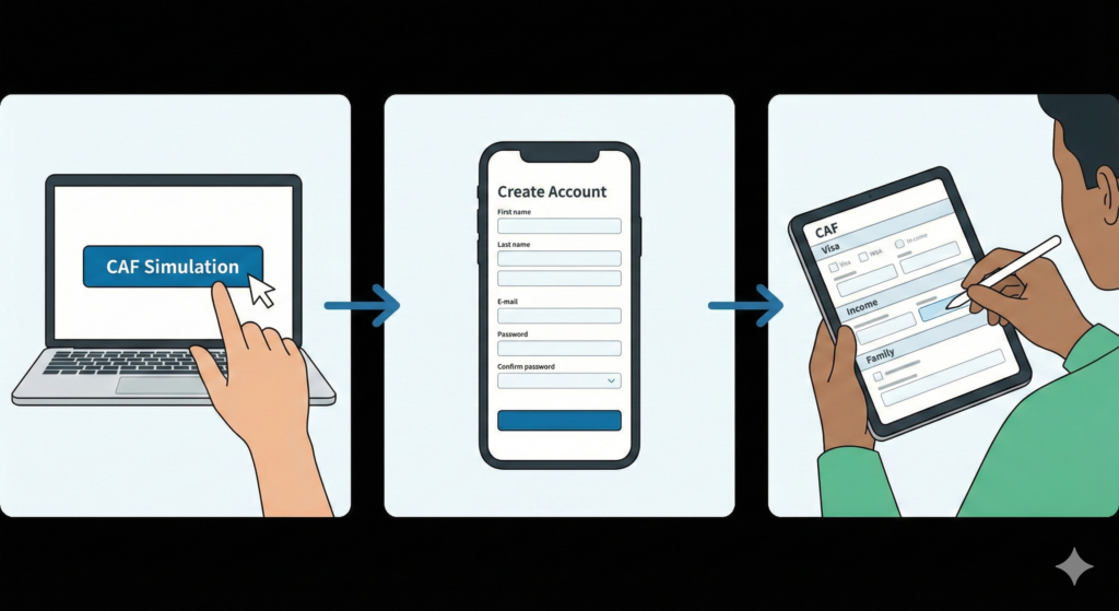 caf application process