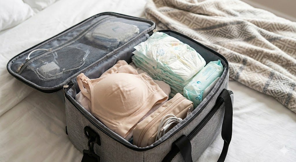 final preparation the hospital bag