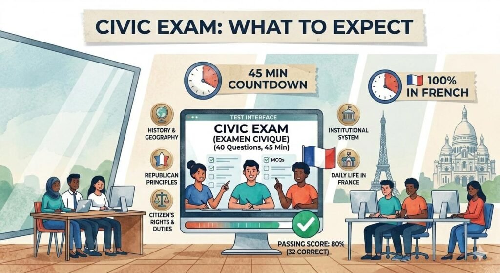 french civic exam what to expect